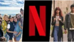 Imagem com composição promocional da Netflix destacando “The Four Seasons” à esquerda e “Manual de Assassinato para Boas Garotas” à direita, com logotipo da Netflix centralizado, referente aos principais lançamentos de maio de 2026 no catálogo da plataforma.