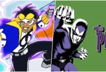 A (esquerda) Super Choque e a (direita) o Fantasma.