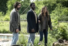 O ator Harold Perrineau em cena da série de suspense Origem caracterizado como o personagem Boyd.