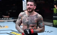 Sean Brady domina Joaquin Buckley no UFC 328 com forte atuação no grappling ao longo de três rounds.