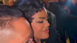 Teyana Taylor durante a cerimônia da 98ª edição do Oscar.