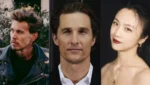 Elenco principal reunido para o faroeste The Brigands of Rattlecreek