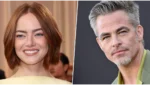 Emma Stone e Chris Pine em cena de comédia romântica The Catch produção da Universal