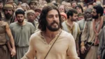 Cena dramática de Jesus Cristo no deserto em prévia de The Chosen apresentada na CinemaCon.