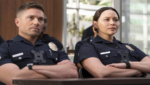 'The Rookie' (LR): Melissa O'Neil como Lucy, Eric Winter como Tim
