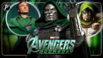 Armadura completa do Doutor Destino, interpretado por Robert Downey Jr., é revelada em nova arte de Vingadores: Doutor Destino